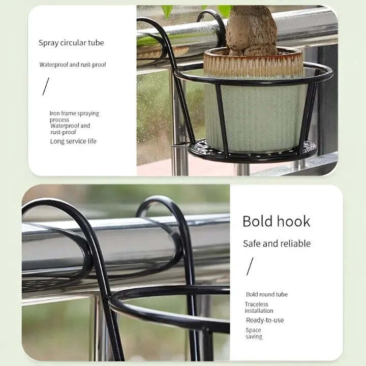 1+1 Free |  Space-Saving Botanical Haven - Image 4