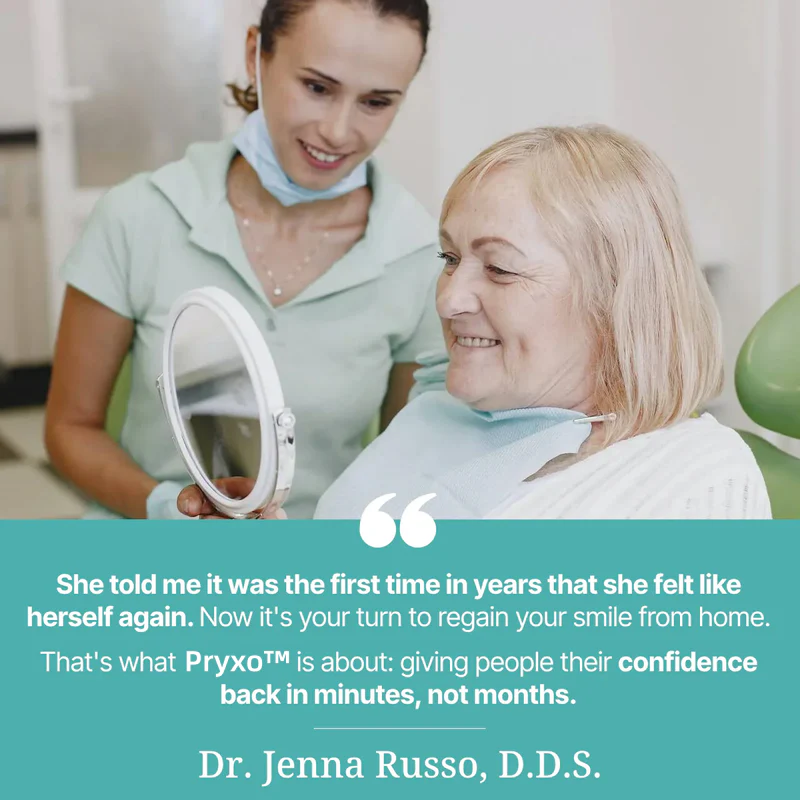 Ends Today: 70% OFF! Pryxo™? Custom-Fit Full Functional DenturesMake you more confident - Image 4